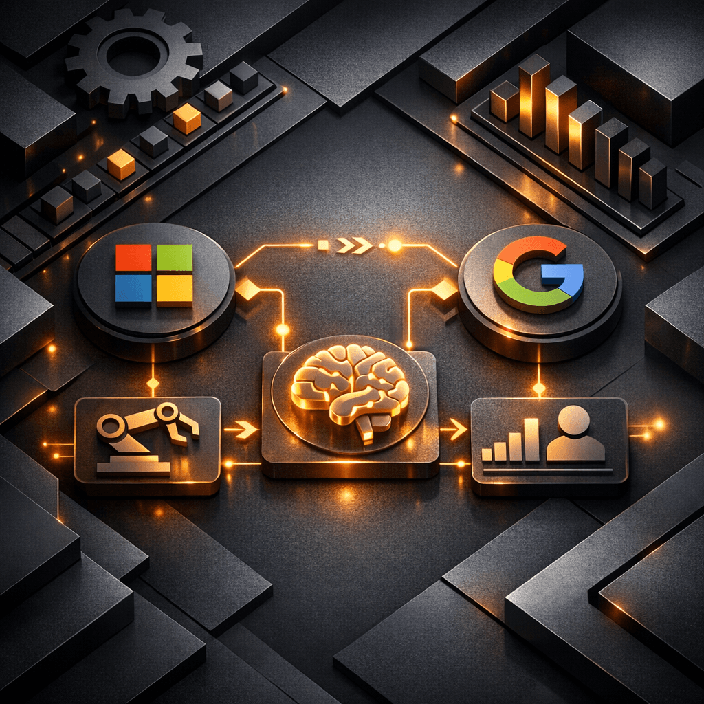 Wie Microsoft und Google mit AI-Automation neue Maßstäbe setzen